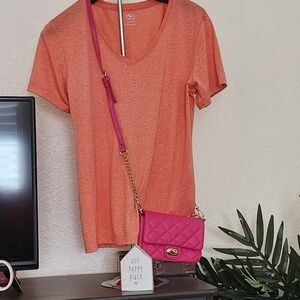 Pink Crossbody Bag